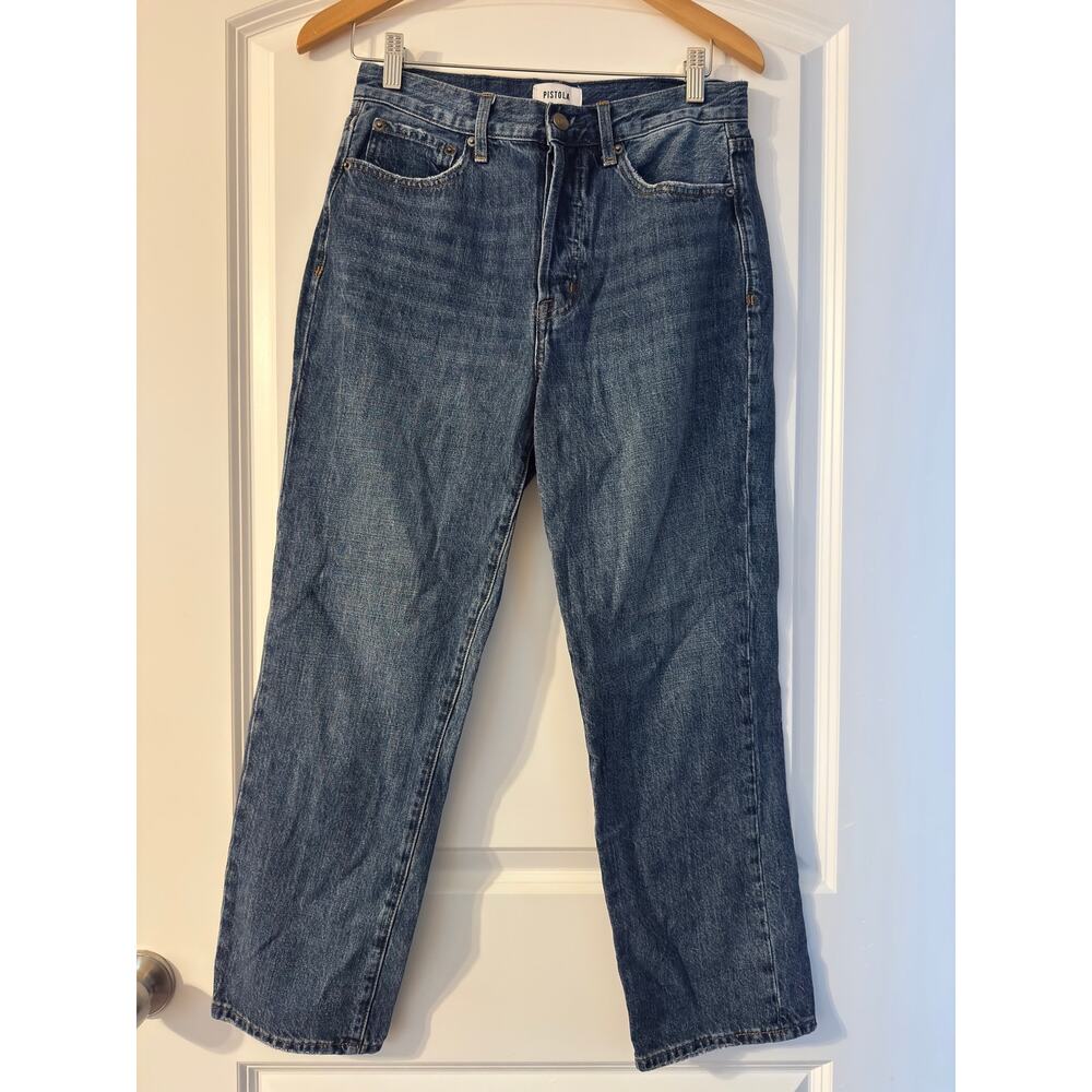 Pistola Charlie High Rise Classic Straight Jeans. - 28